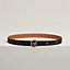 Tonnerre Laquee belt buckle & Hermès sur Mer reversible leather strap 24&nbsp;mm, view 1 of 3