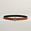Tonnerre Laquee belt buckle & Reversible leather strap 24&nbsp;mm, view 2 of 3