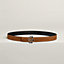 Tonnerre Laquee belt buckle & Reversible leather strap 24&nbsp;mm, view 2 of 3