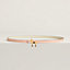 Tornade belt buckle & Reversible leather strap 13 mm, view 1 of 3