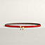 Tornade belt buckle & Reversible leather strap 13 mm, view 1 of 3