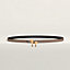 Tornade belt buckle & Reversible leather strap 13 mm, view 2 of 3