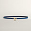 Tornade belt buckle & Reversible leather strap 13 mm, view 1 of 3
