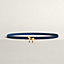 Tornade belt buckle & Reversible leather strap 13 mm, view 2 of 3