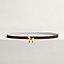 Tornade belt buckle & Reversible leather strap 13 mm, view 1 of 3
