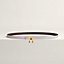 Tornade belt buckle & Reversible leather strap 13 mm, view 2 of 3