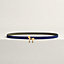 Tornade belt buckle & Reversible leather strap 13 mm, view 2 of 3