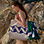 Torsade Marine beach bag, View: Worn, worn, view 5 of 5