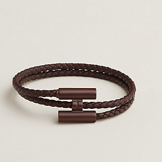 【HERMES】Tournis Tresse So Brown ブレスレット Tournis Tresse So Brown bracelet | Hermès Mainland China