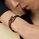 View: Worn, Tournis Tresse So Brown bracelet