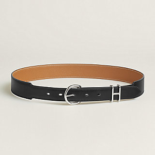 【シックなデザイン】HERMES ベルト HERMES エルメス リバーシブルベルト Hオ・カレ ベルト 32mm H