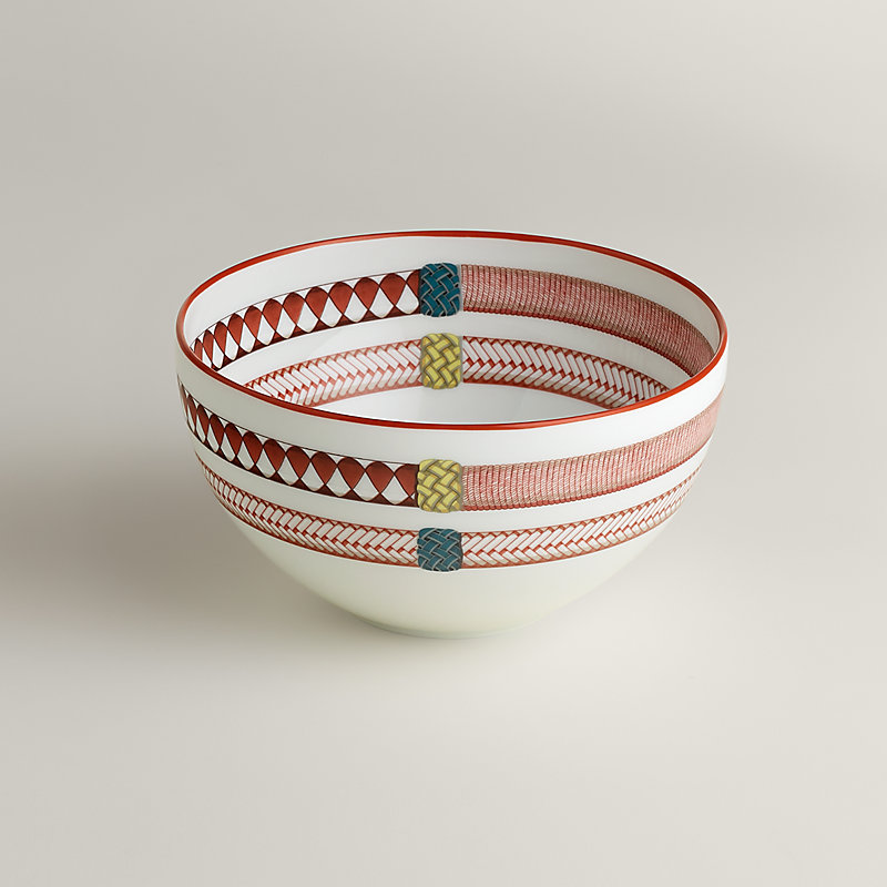 Tressages Equestres bowl, large model