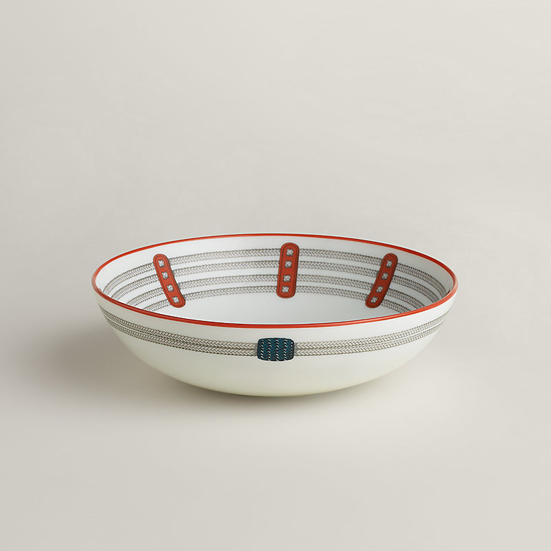 Tressages Equestres hollow dish, medium model