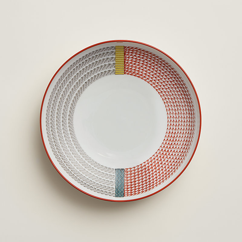 Tressages Equestres hollow plate, large model