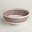 View: Back, Tressages Equestres salad bowl, medium model