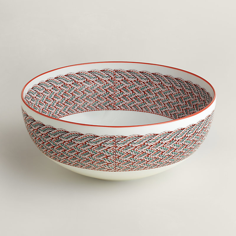 Tressages Equestres salad bowl, medium model