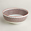 View: front, Tressages Equestres salad bowl, medium model