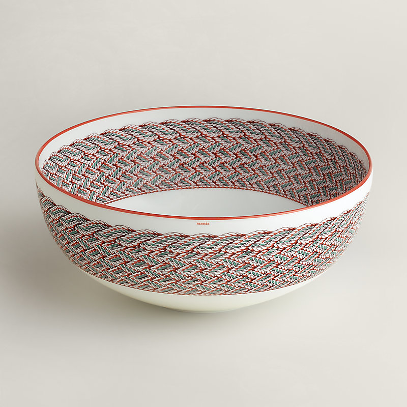 Tressages Equestres salad bowl, medium model