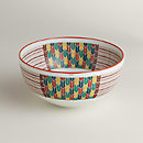 View: front, Tressages Equestres salad bowl, small model