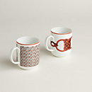 View: Back, Tressages Equestres set of 2 mugs