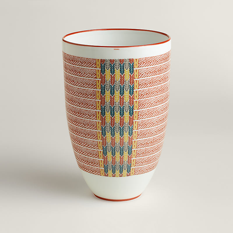 Tressages Equestres vase