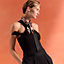 Tresses H Exceptional embroidered Twilly, View: Worn, worn, view 2 of 4