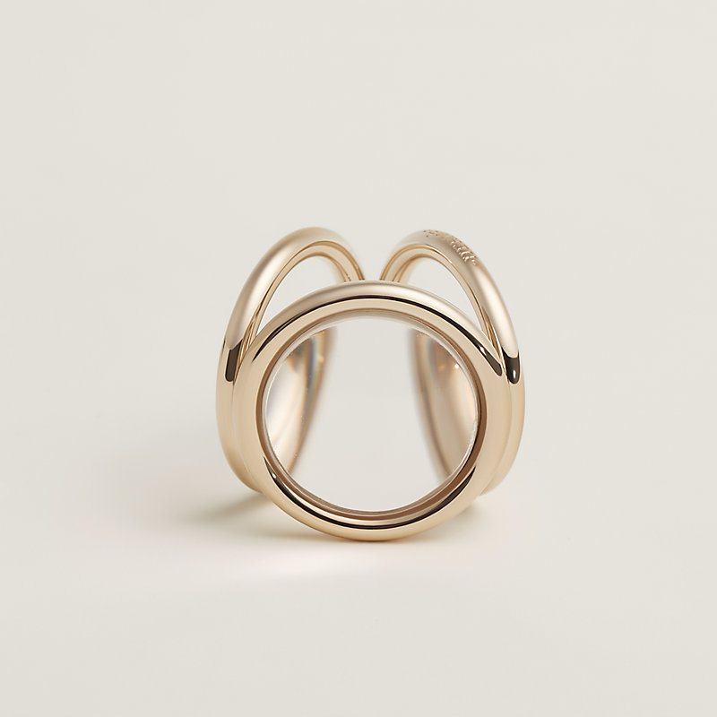 Trio Loupe scarf 90 ring