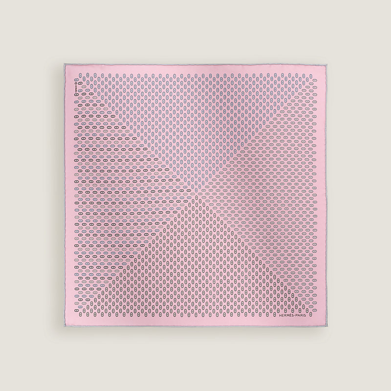 Trois Petits Maillons pocket square 45
