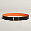 View: , Tube H belt buckle & Reversible leather strap 38 mm