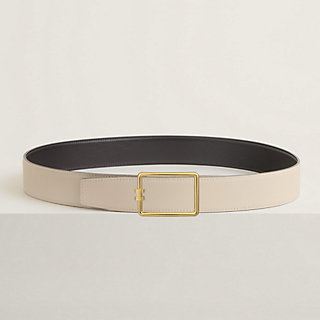 Tube H belt buckle & Reversible leather strap 38 mm | Hermès Tube H belt buckle & Reversible leather strap 38 mm | Hermès