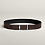 View: , Tube H belt buckle & Reversible leather strap 38 mm