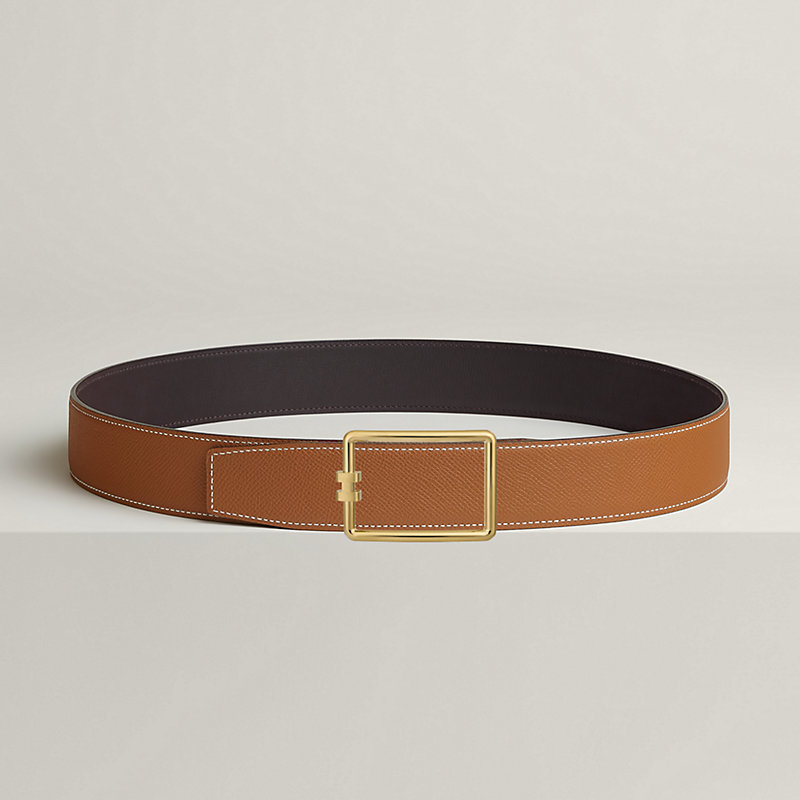 Tube H皮带扣 & 双面皮腰带38毫米