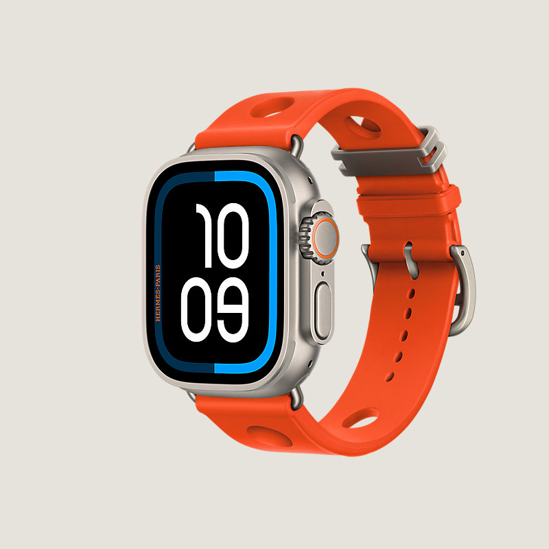 Ultra 3 case & Band Apple Watch Hermès Single Tour 49&nbsp;mm Scub'H Diving, View: side, view 3 of 3