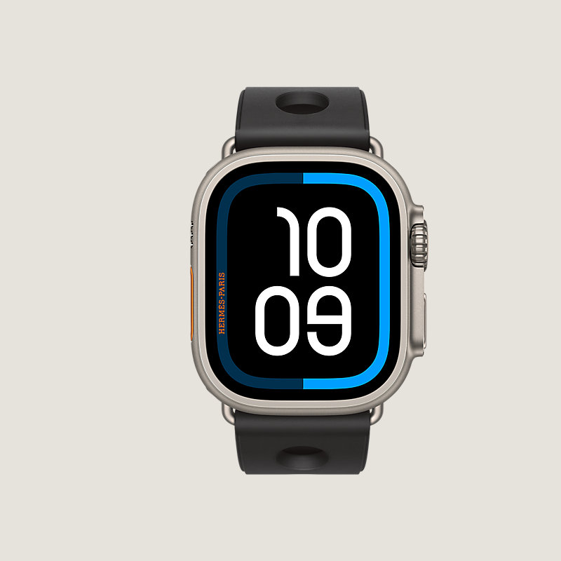 Ultra 3表盘 & Apple Watch Hermès 49毫米单圈Scub'H Diving表带