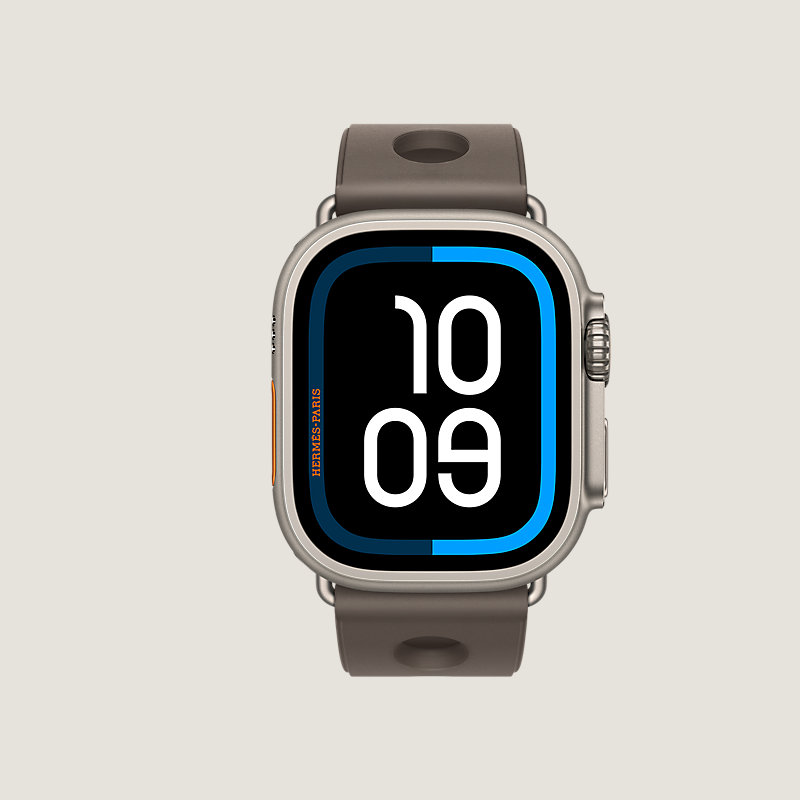 Ultra 3表盘 & Apple Watch Hermès 49毫米单圈Scub'H Diving表带
