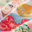 View: Detail, Un Carre sur l'Herbe scarf 90
