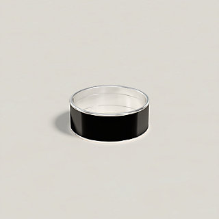 【Hディアマンテ♪】HERMES エルメス Uni Ring ユニ リング MM エルメス リング ユニ PM Hディアマン サイズT59 HERMES 指輪 黒