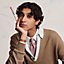Unie Fer a Cheval tie 8&nbsp;cm, View: Worn, worn, view 2 of 2