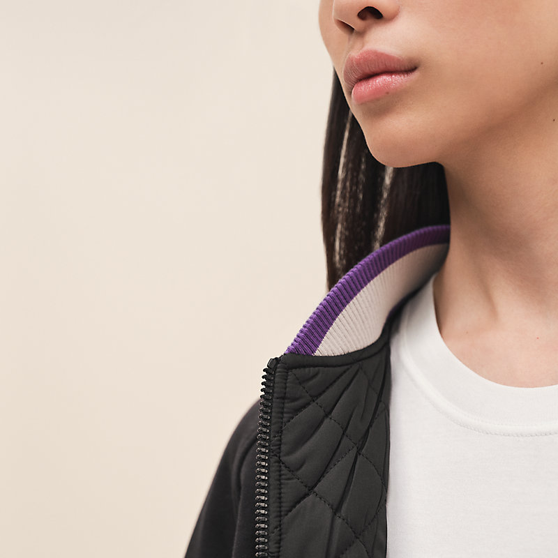 Varsity embroidered jacket | Hermès China