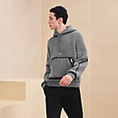 View: Worn, Varsity hooded sweater