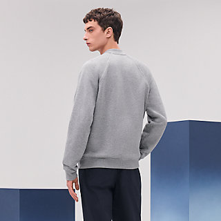 Varsity jacket with Clou de Selle detail | Hermès Mainland China Varsity jacket with Clou de Selle detail | Hermès Mainland China