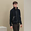 Vest with leather details, view 2 of 5