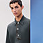View: Worn, "Virage cuir" polo shirt