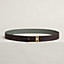 Volte-face reversible belt buckle & Reversible leather strap 32 mm, view 1 of 5