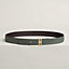 Volte-face reversible belt buckle & Reversible leather strap 32 mm, view 2 of 5