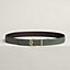 Volte-face reversible belt buckle & Reversible leather strap 32 mm, view 3 of 5