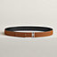 View: , Volte-face reversible belt buckle & Reversible leather strap 32 mm