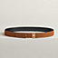 View: , Volte-face reversible belt buckle & Reversible leather strap 32 mm