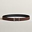 View: , Volte-face reversible belt buckle & Reversible leather strap 32 mm
