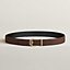 View: , Volte-face reversible belt buckle & Reversible leather strap 32 mm
